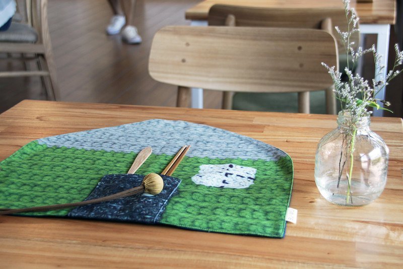 BUWU｜餐垫｜皮克、妮可（不含餐具） - 杯垫 - 其他材质 