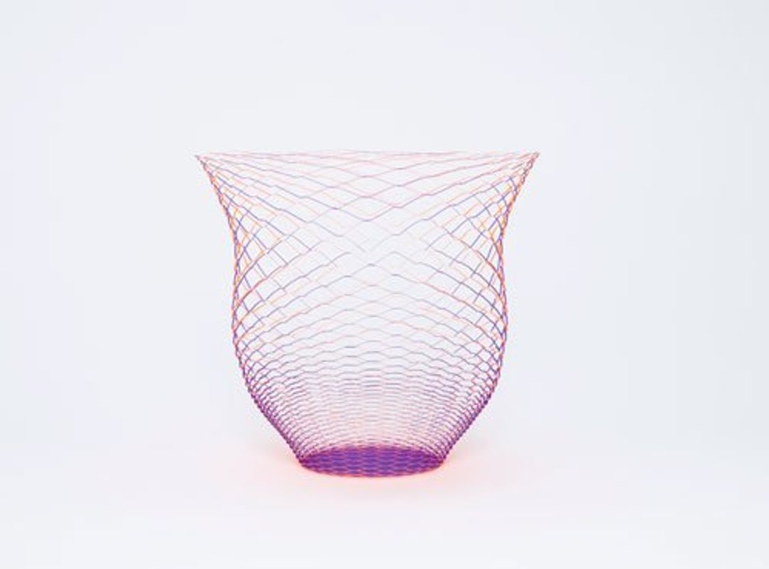 air vase 空气纸型容器（橘x紫） - 木工/竹艺/纸艺 - 纸 紫色