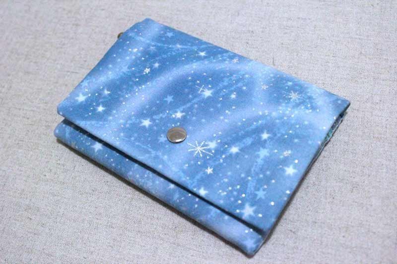 多层次零钱包-梦幻蓝星空 - 零钱包 - 其他材质 蓝色