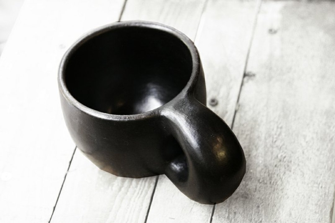 Black Fat mug 肥马克 黑色 - 咖啡杯/马克杯 - 其他材质 黑色