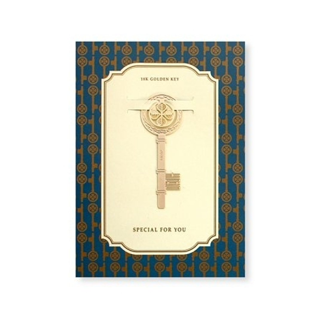 bookfriends-18K金自然系造型书签-金钥,BZC24135 - 书签 - 其他金属 金色