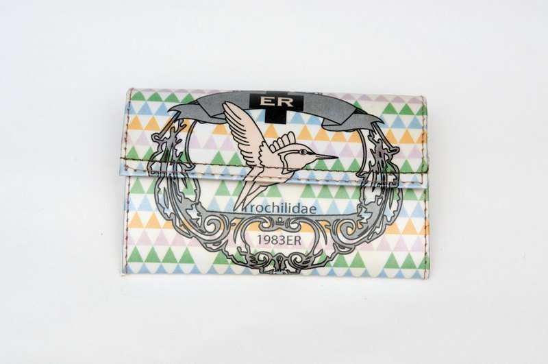 1983ER小纸包-像彗星般的蜂鸟 - 皮夹/钱包 - 纸 多色
