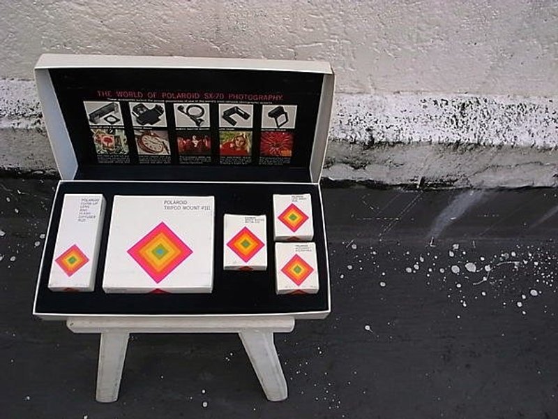 拍立得Polaroid sx-70 原厂配件组 另赠一抛弃式闪光 - 相机 - 其他材质 多色