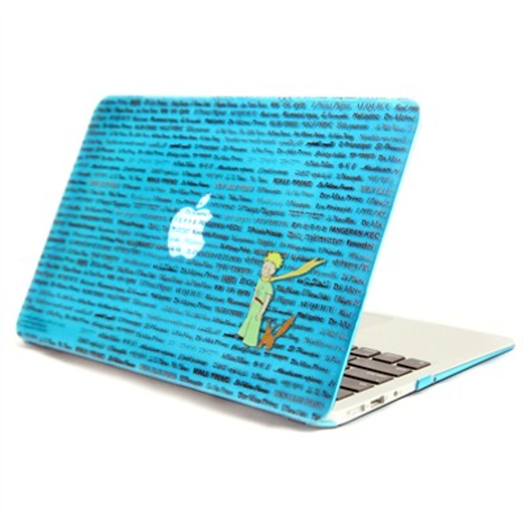 小王子授权系列-千言万语/浅蓝-MacbookPro/Air13寸-AA01 - 平板/电脑保护壳 - 塑料 蓝色