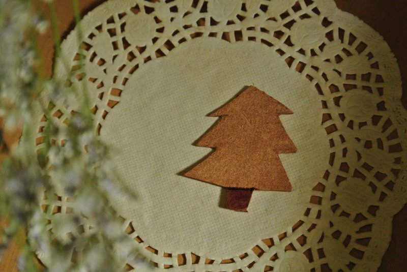 【 T - C 】 复古 皮革 别针 胸针 - 胸针 - 其他材质 