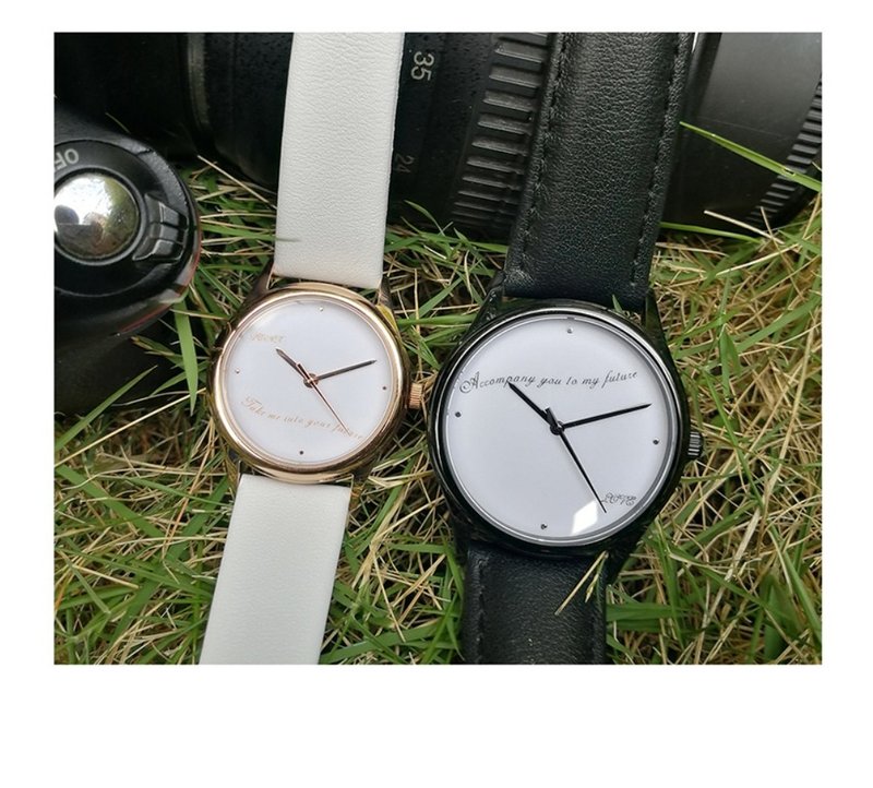 情侣定制手表(对装) - 定制化 - 全球包邮 - 对表/情侣表 - 不锈钢 多色