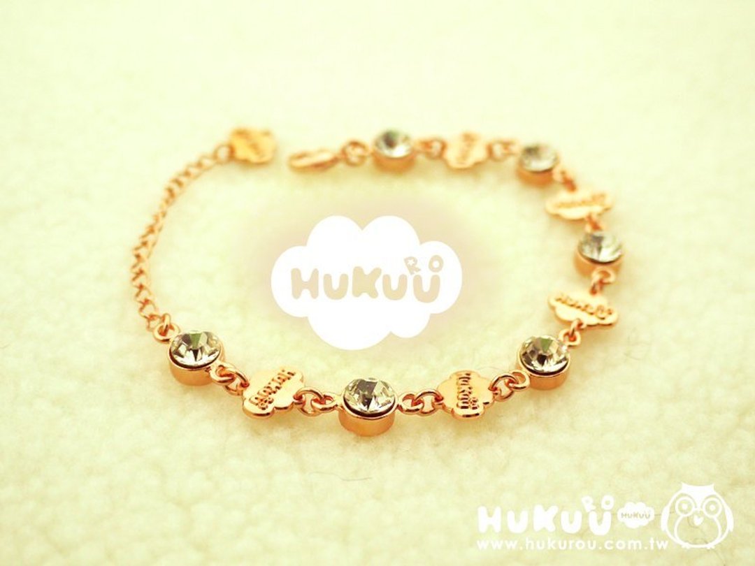 §HUKUROU§自创品牌§饰品·杂货§《希望小云系列》手链-3色 - 手链/手环 - 其他金属 