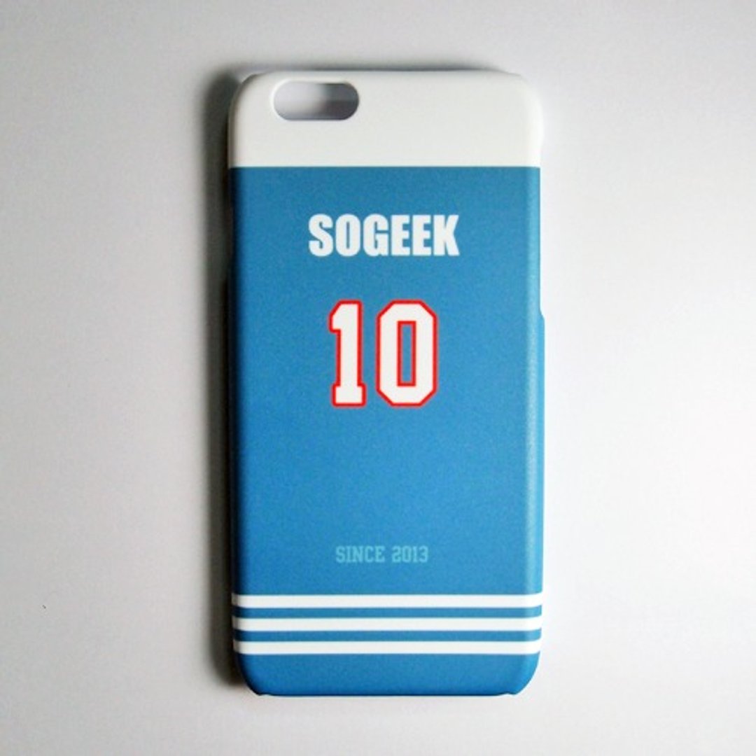 SO GEEK 手机壳设计品牌 THE JERSEY GEEK 球衣背号定制款 026 - 手机壳/手机套 - 塑料 蓝色