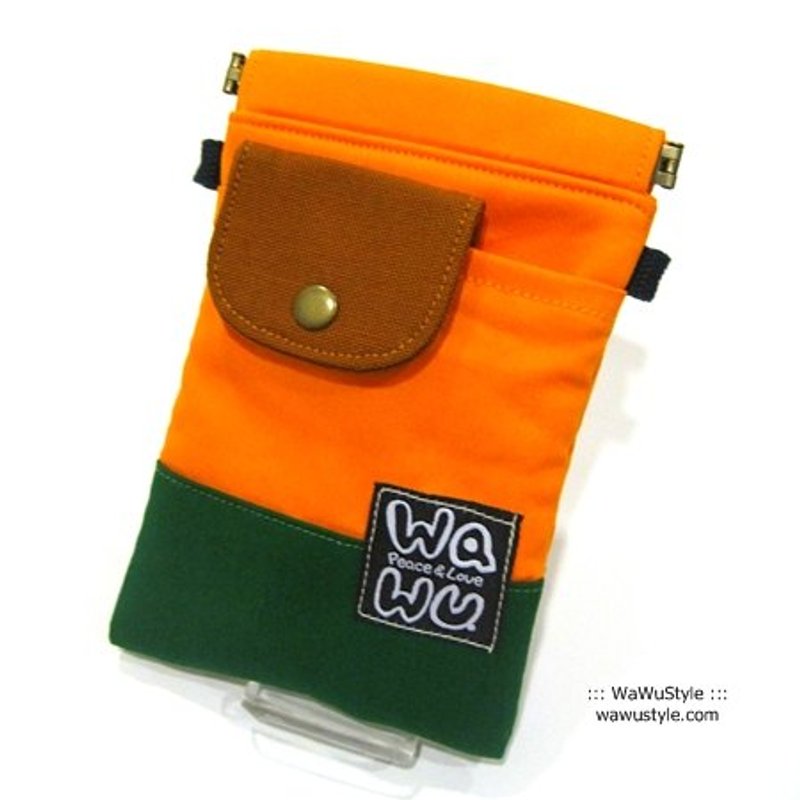 WaWu 掌上包/裤头包, 护照包, 运动随身音乐包 (小学黄) - 其他 - 其他材质 黄色
