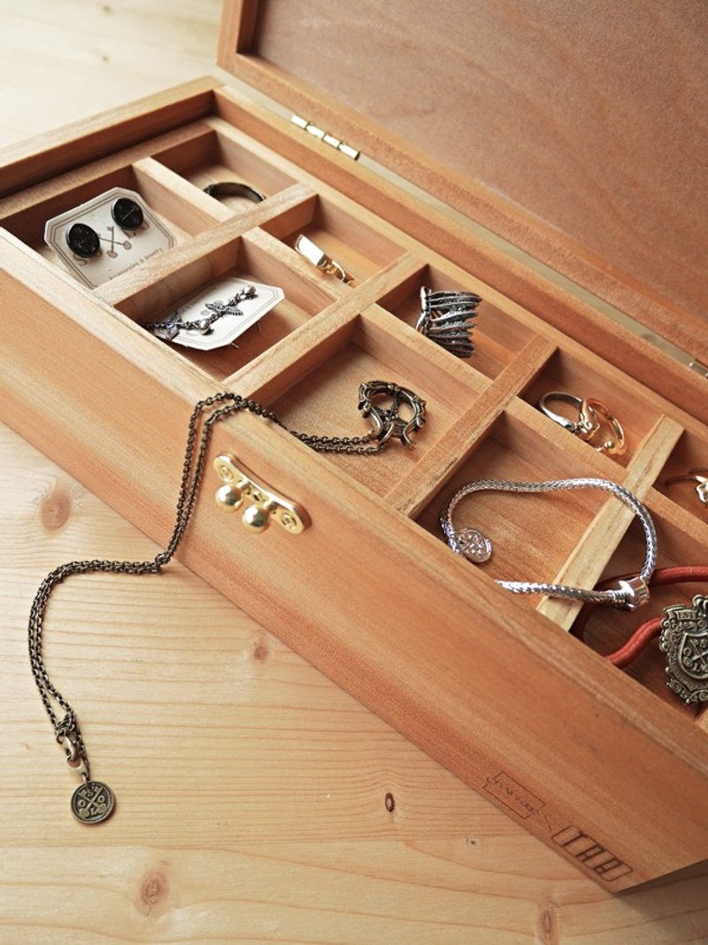 Chainloop x TAB 原木收纳饰品盒 配件 居家摆设 - 收纳用品 - 木头 