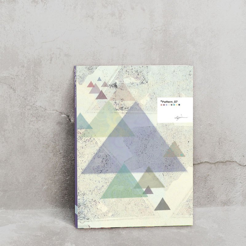 Pattern_07-不撕不可(BOOK)*笔记本 - 笔记本/手帐 - 纸 灰色