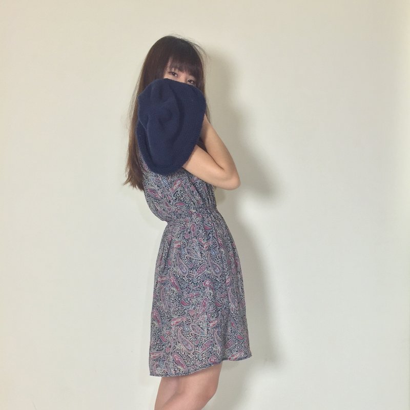 古着洋装_/ 变形虫 / 印花 / 雪纺 - 洋装/连衣裙 - 其他材质 多色