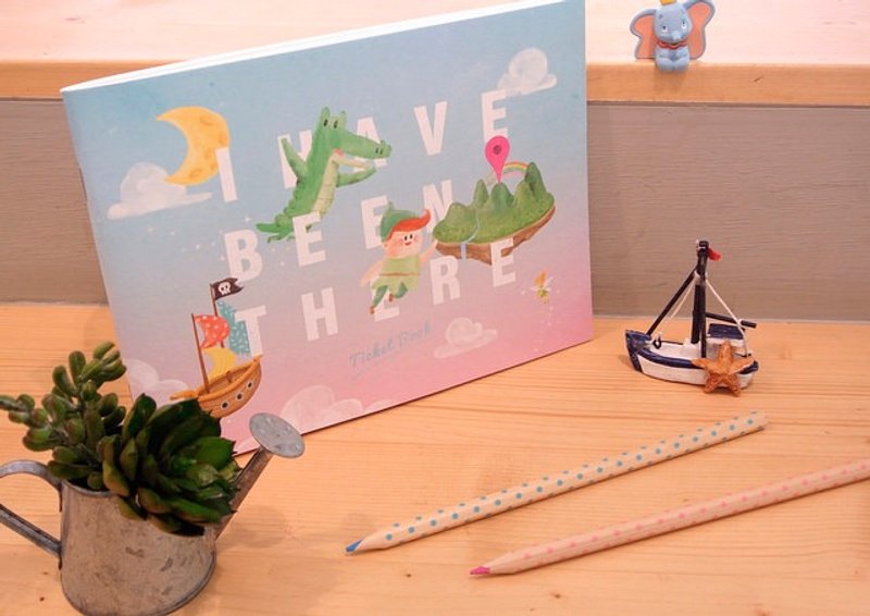 迪梦奇 I Have Been There 打卡票根纪录本 v.2  [梦幻岛] **售完绝版** - 笔记本/手帐 - 纸 蓝色