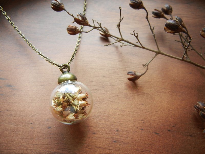 *coucoubird*艾丽加玻璃长练-古铜色 - 项链 - 玻璃 咖啡色