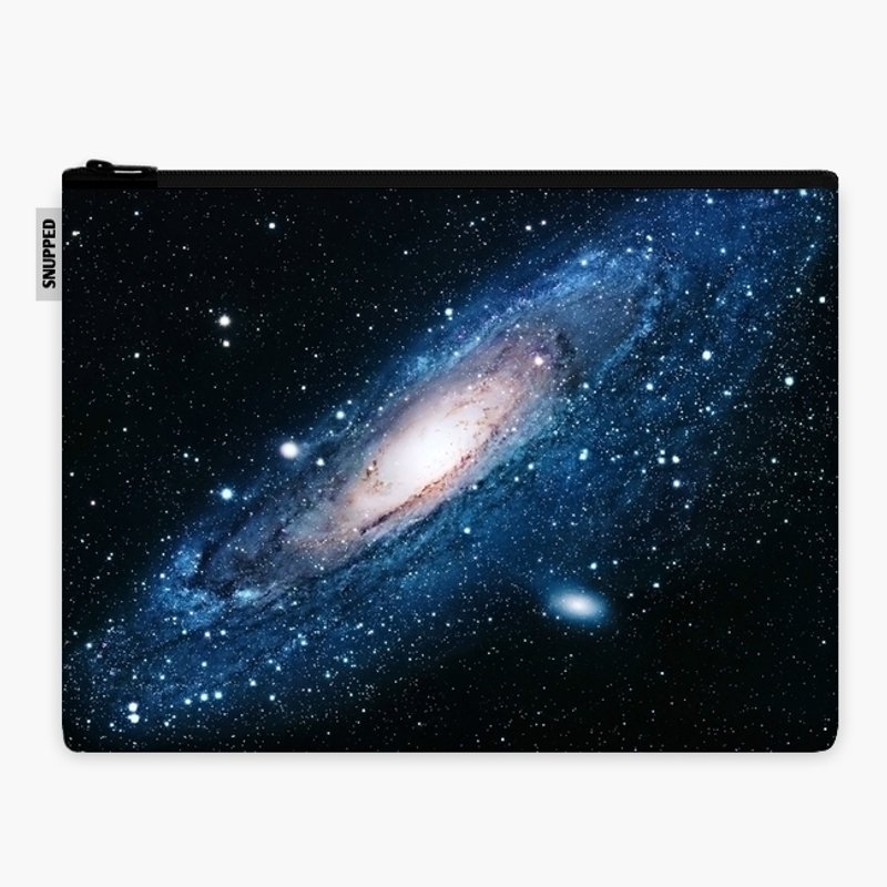 SpaceSuit 文件手拿包 - Andromeda Galaxy - 手拿包 - 防水材质 黑色