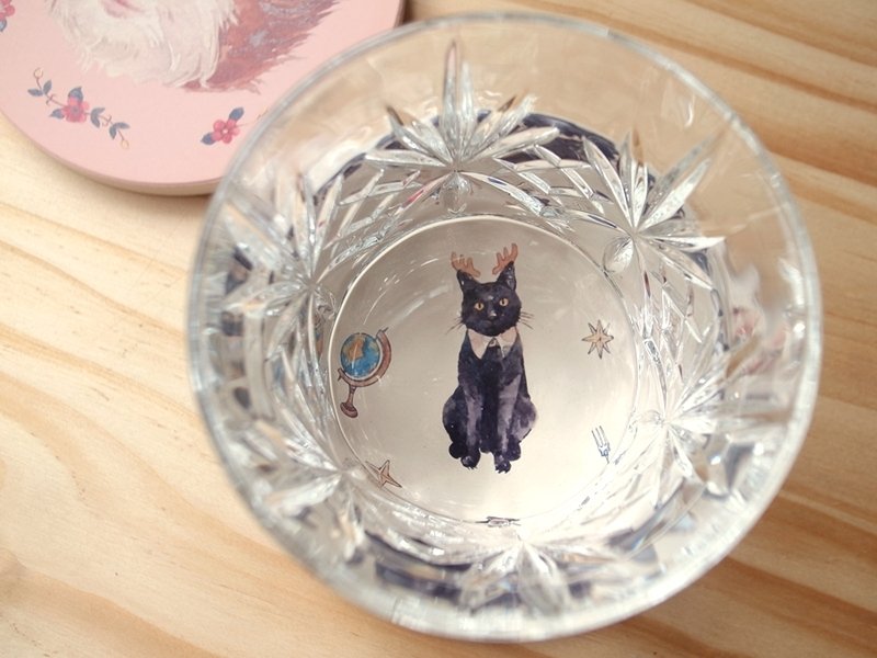 小动物圆滚滚陶瓷杯垫 / 七个 （for。Em Lucas Hsieh） - 杯垫 - 其他材质 