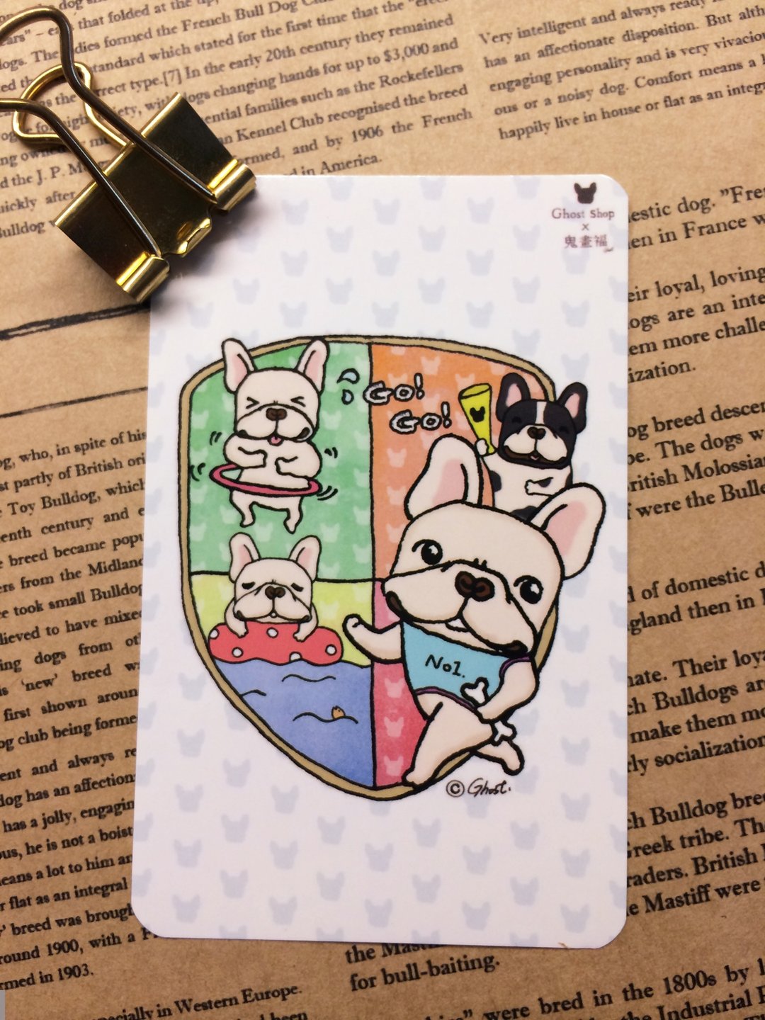 (售完)悠游卡贴纸-运动跑跑 - 贴纸 - 纸 白色