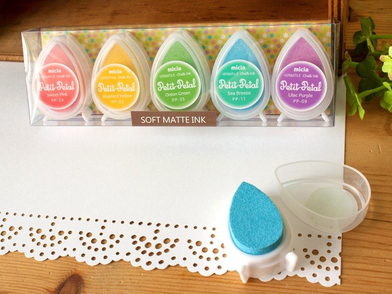 Petit Petal 多功能花瓣粉彩印台-2 - 其他 - 纸 