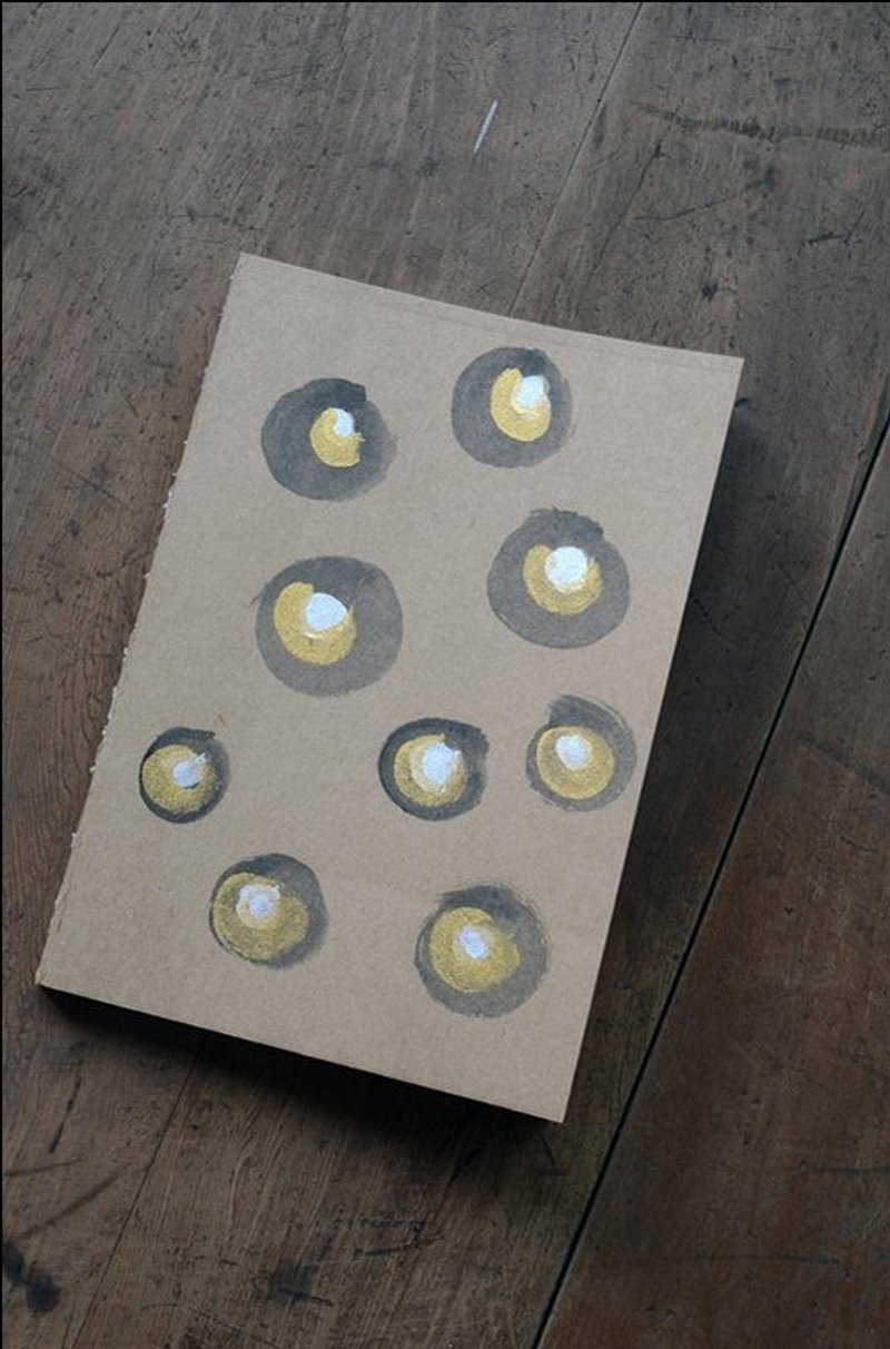 【BestFriend】Artist 系列 / 牛皮纸线装手绘笔记本  / 好东西日记 - 笔记本/手帐 - 纸 金色