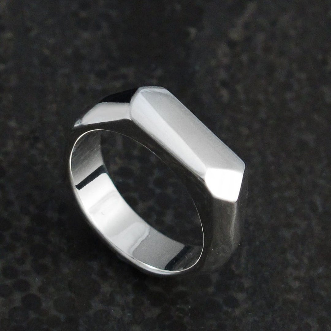 订制戒指 - 造型戒 X-Ring(S) 925 纯银戒指 -64DESIGN - 其他 - 纯银 银色