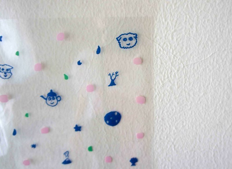 ❢小狗、星球、小树、茶壶、蒙面侠包装袋（小尺寸） - 文件夹/资料夹 - 塑料 多色