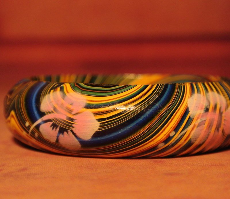 【 牵牛花 】木质 波西米亚 民族风 手环 礼物 - 手链/手环 - 其他材质 多色