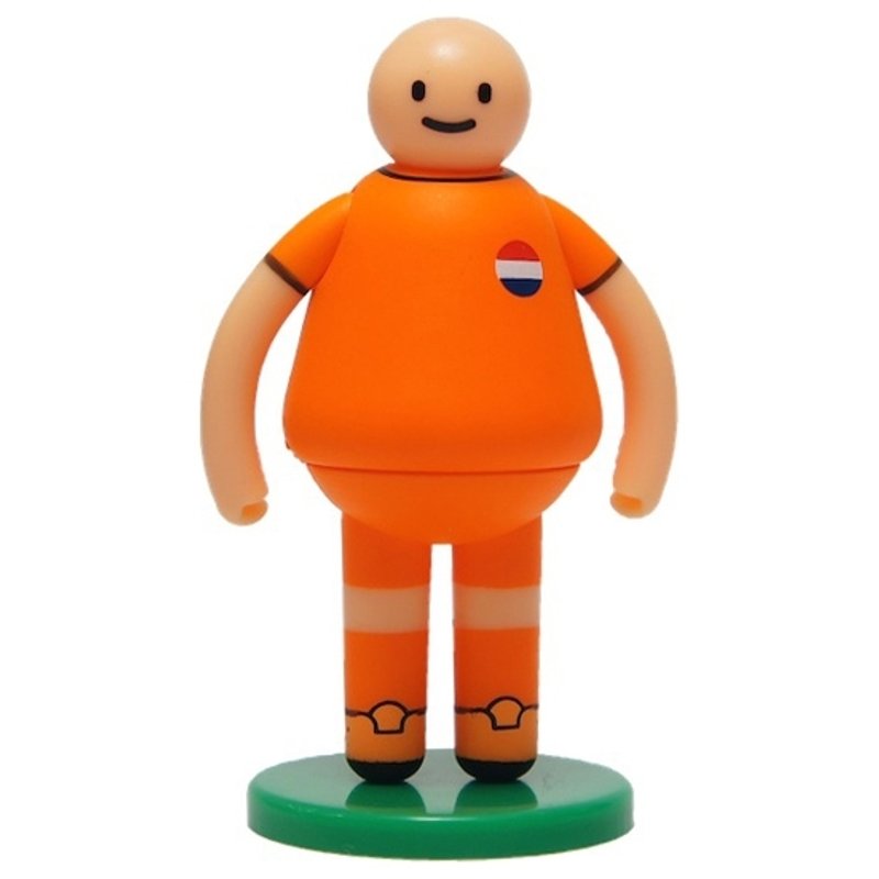 【UPUP举牌小人】立体公仔-足球系列 荷兰小人 - 其他 - 塑料 橘色
