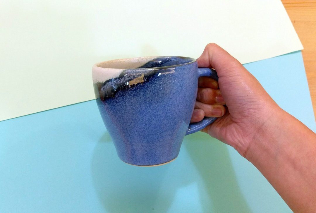 细品马克杯260c.c - 咖啡杯/马克杯 - 其他材质 蓝色