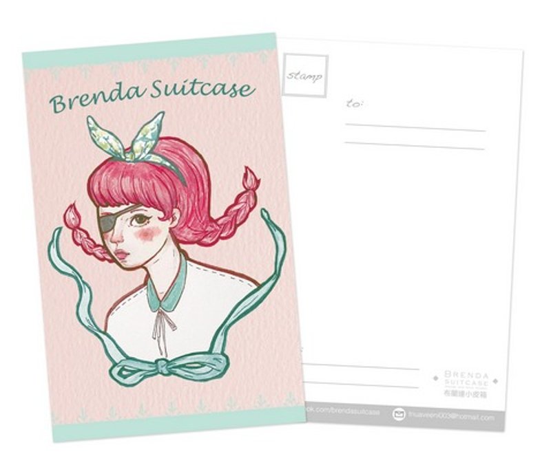 红发都叫安妮 / 插画明信片 - 卡片/明信片 - 纸 多色