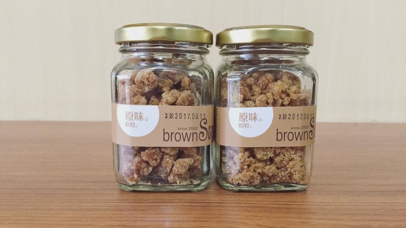 【黑糖片刻】 真心罐溉 手工黑糖 | 原味双拼 - 蛋糕/甜点 - 新鲜食材 咖啡色