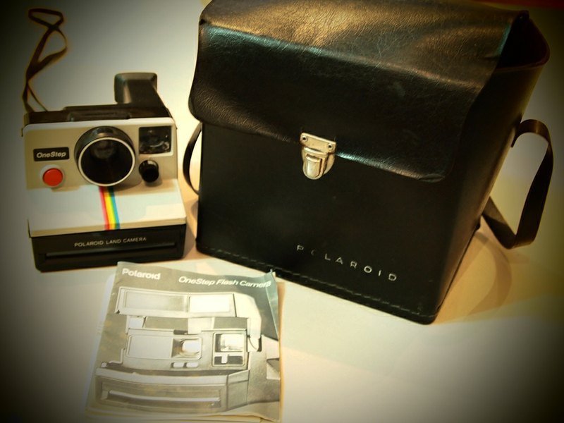 早期ＵＳＡ美国制 Polaroid One Step Rainbow 彩虹机皮套组合 - 其他 - 其他材质 多色