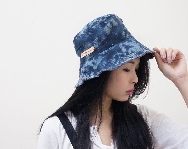 善变的双面渔夫帽 | 绚烂海洋 - 帽子 - 其他材质 蓝色