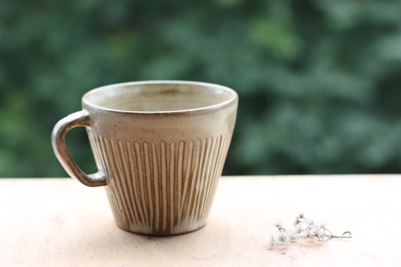 每日使用系列-春日荞麦马克杯 - 茶具/茶杯 - 其他材质 咖啡色