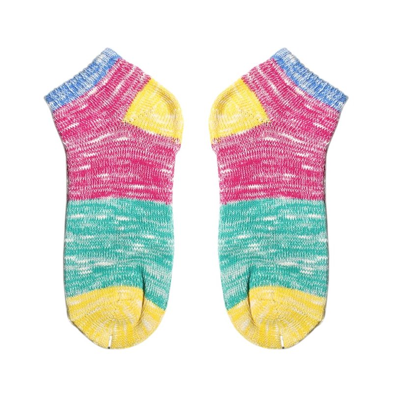 【2色】新造型主义先锋！// 蒙德里安粗线棉短袜 :::DAWN' make up your feet ::: - 袜子 - 棉．麻 多色