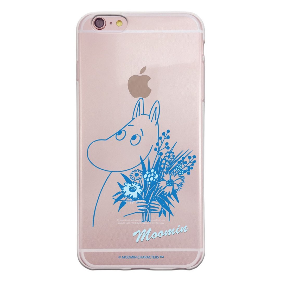 Moomin噜噜米正版授权-TPU手机保护壳【Moomin】 - 手机壳/手机套 - 硅胶 蓝色