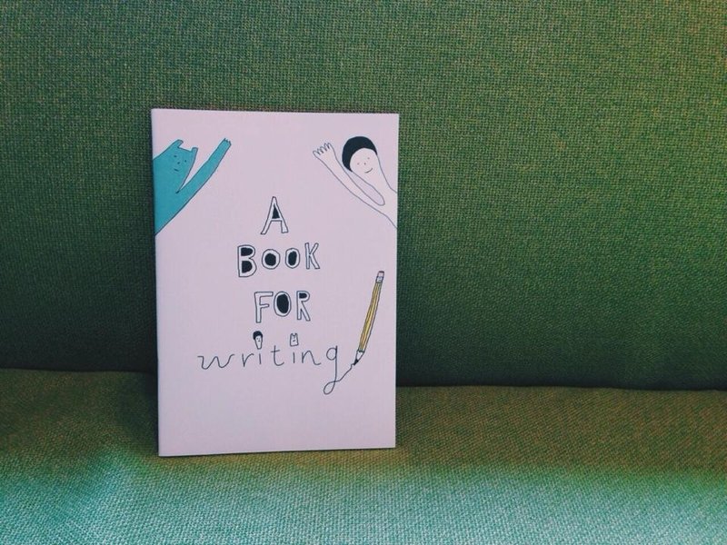 一本写字书/A5线条笔记本 - 笔记本/手帐 - 纸 灰色