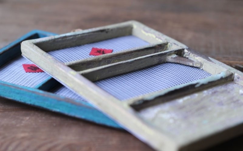 老绿纱窗木门 〒 挂饰/明信片 - 卡片/明信片 - 木头 绿色