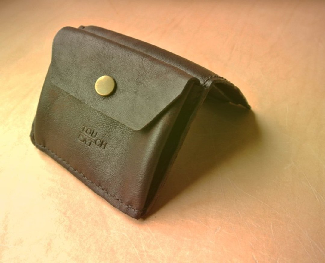 【 Wallet Face 】皮夹 免运费 英国复古色调 礼物 牛皮 礼物 - 皮夹/钱包 - 真皮 咖啡色