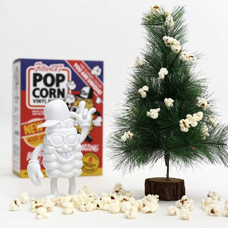 Filter017 X 909 TOY - POP CORN Vinyl Toy  玉米人搪胶玩具－圣诞限定特别版 - 摆饰 - 其他材质 