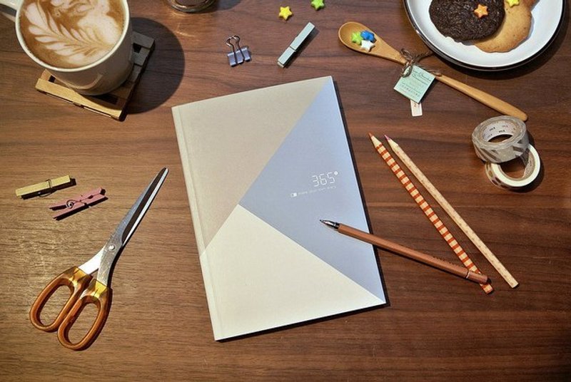 365好好记年历IV v.1-灰/蓝/白 ▲即将绝版▲ - 年历/台历 - 纸 多色