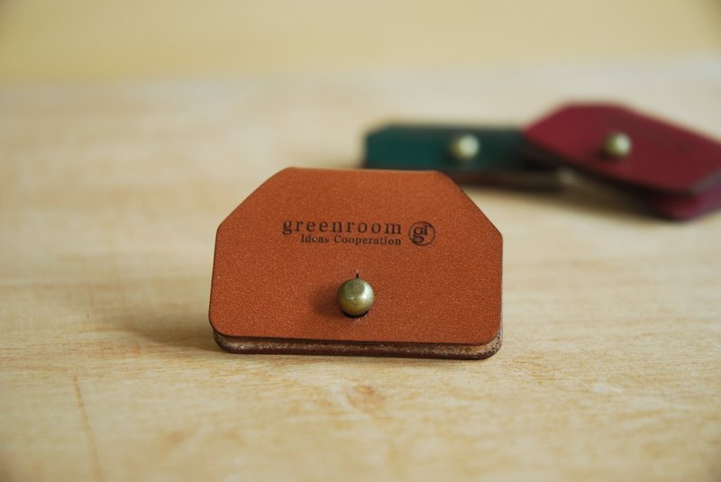 GR 棕色卷线器 - 卷线器/电线收纳 - 真皮 咖啡色