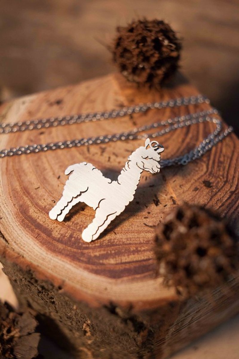 Black Joker 森灵动力系列 草泥马 - 项链 - 其他金属 银色