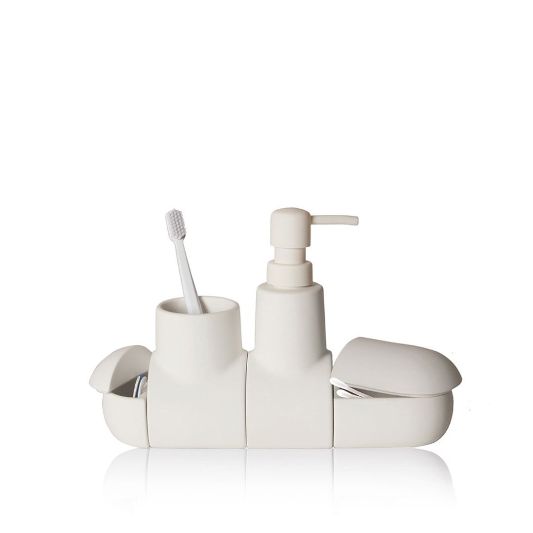 SUBMARINO浴室收纳-白 | Seletti - 收纳用品 - 其他材质 白色