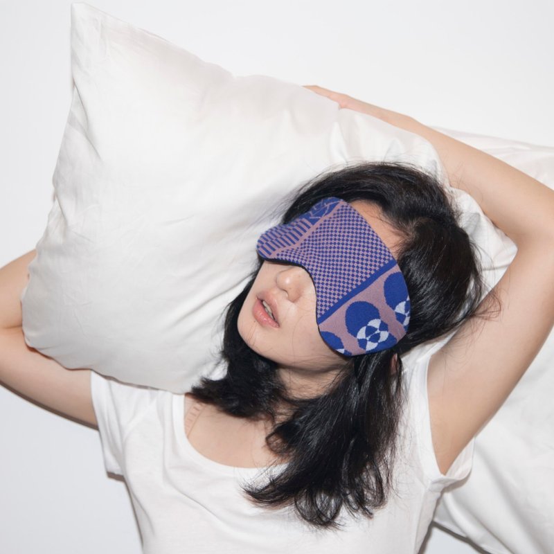 冰河融化 / 舒眠眼罩-蓝芋色 - 其他 - 其他材质 蓝色
