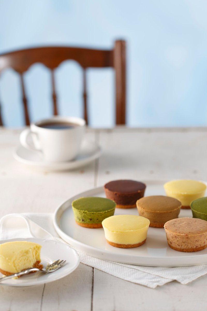 重奶酪礼盒 cheese cake 弥月蛋糕 手工制作 六种口味任选 - 咸派/甜派 - 新鲜食材 黄色