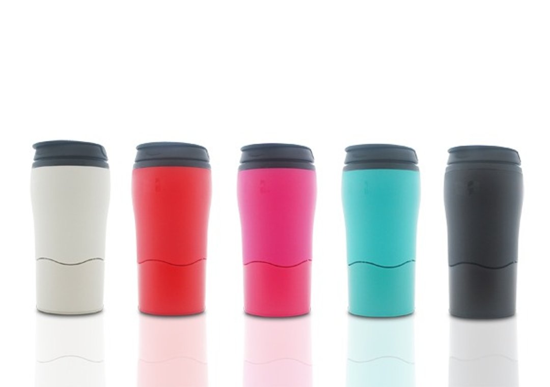 【吸奇不倒杯】双层轻巧杯 (新品上市) 五色任选1入 - 水瓶/水壶 - 塑料 