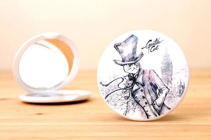 好喵 圆形双面镜-迷雾伦敦 - 其他 - 塑料 