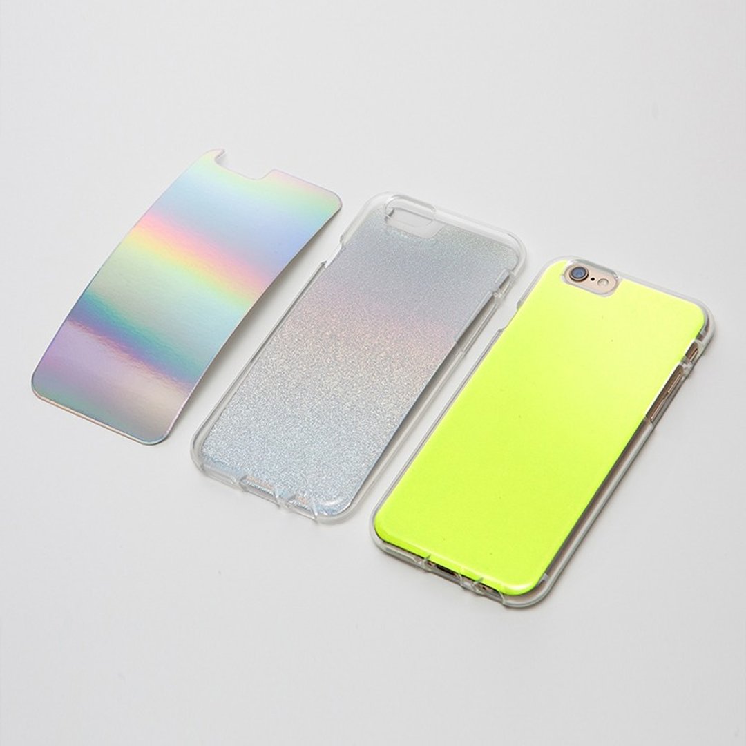 韩国rabito iPhone6 inlayer彩色底片组 set12 (3片入) - 其他 - 塑料 