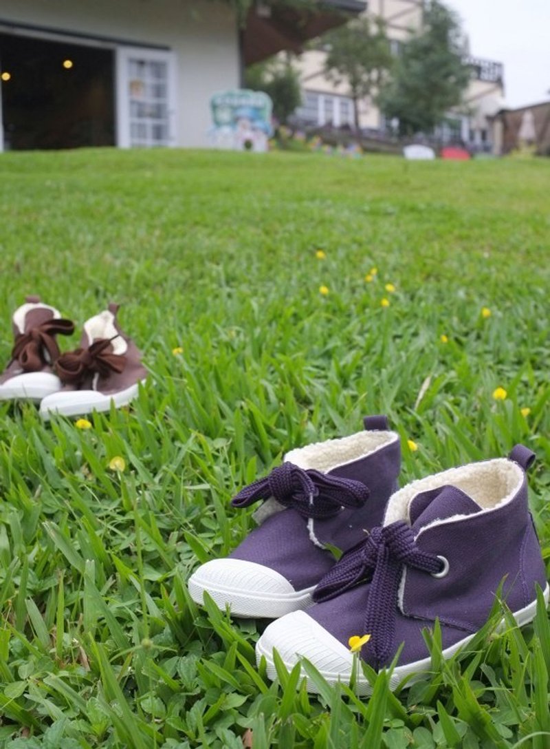 Southgate 南登机口  KARA BOOTS 薰衣草 冬天除了保暖也可以穿的不一样 - 女款休闲鞋 - 其他材质 紫色