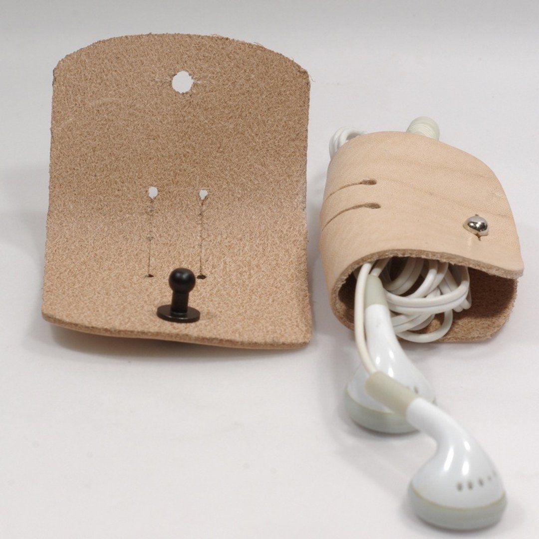 卷线器、收线器、集线器、真皮 皮革 寛5厘米-原色3个 120元/个 - 卷线器/电线收纳 - 真皮 